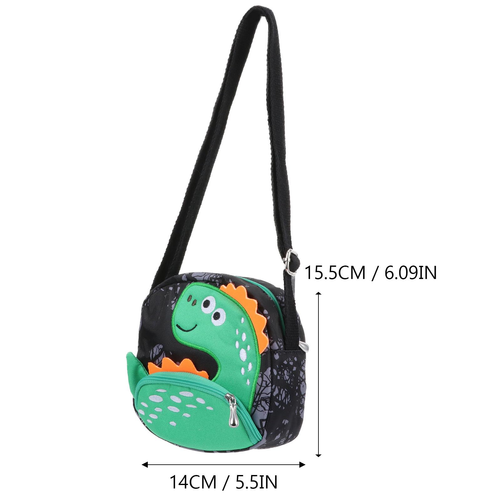 VALICLUD Petit sac à bandoulière pour enfants - Dinosaure - Sac à bandoulière - Sac à main pour garçons - Randonnée à pied - Voyage