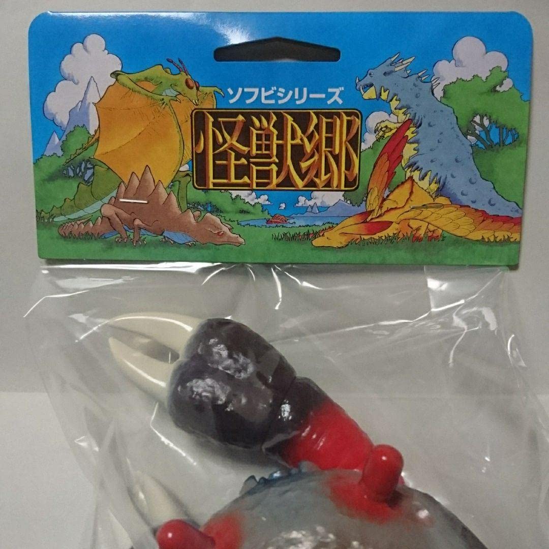 ソフビ怪獣郷ウルトラマンレオ登場円盤生物第2号ブラックドーム 一期 未使用未開封