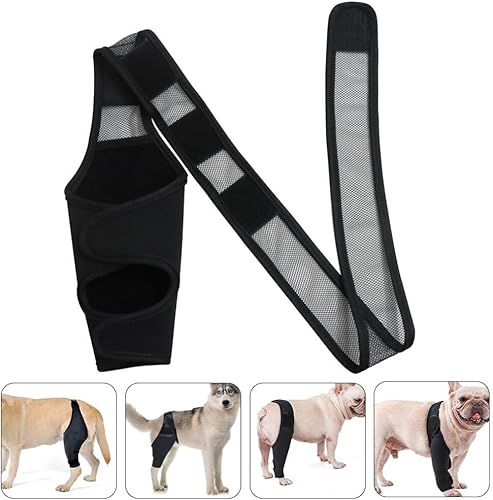 Miniatura 4 de Balacoo Soporte de pierna de perro Funda para pierna trasera de perro, recuperación de articulaciones lesionadas, protector adicional para dolor