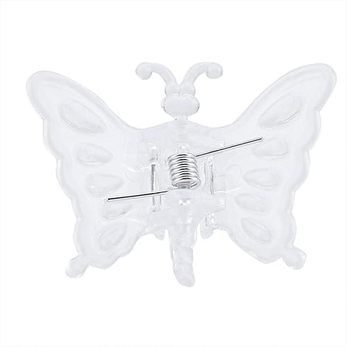 Miniatura 3 de Clips de orquídea transparentes, 100 piezas de herramientas de jardín, clips para tallo de cultivo vertical de orquídea de plástico, mini tallos de