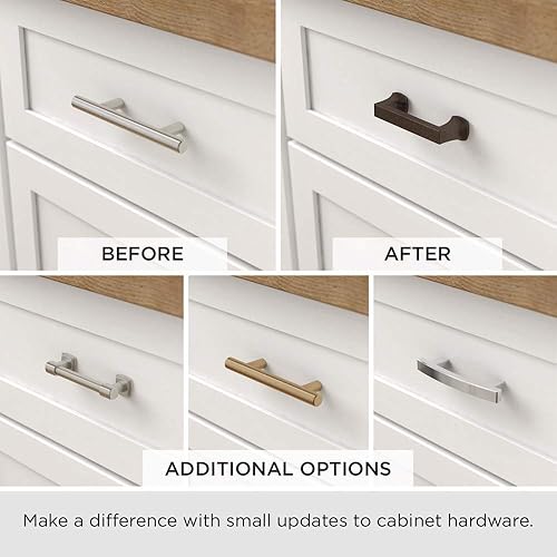 Miniatura 5 de Liberty P604DB-SN-C - Tirador de alambre para manija de gabinete de 3-12 pulgadas (paquete de 2)