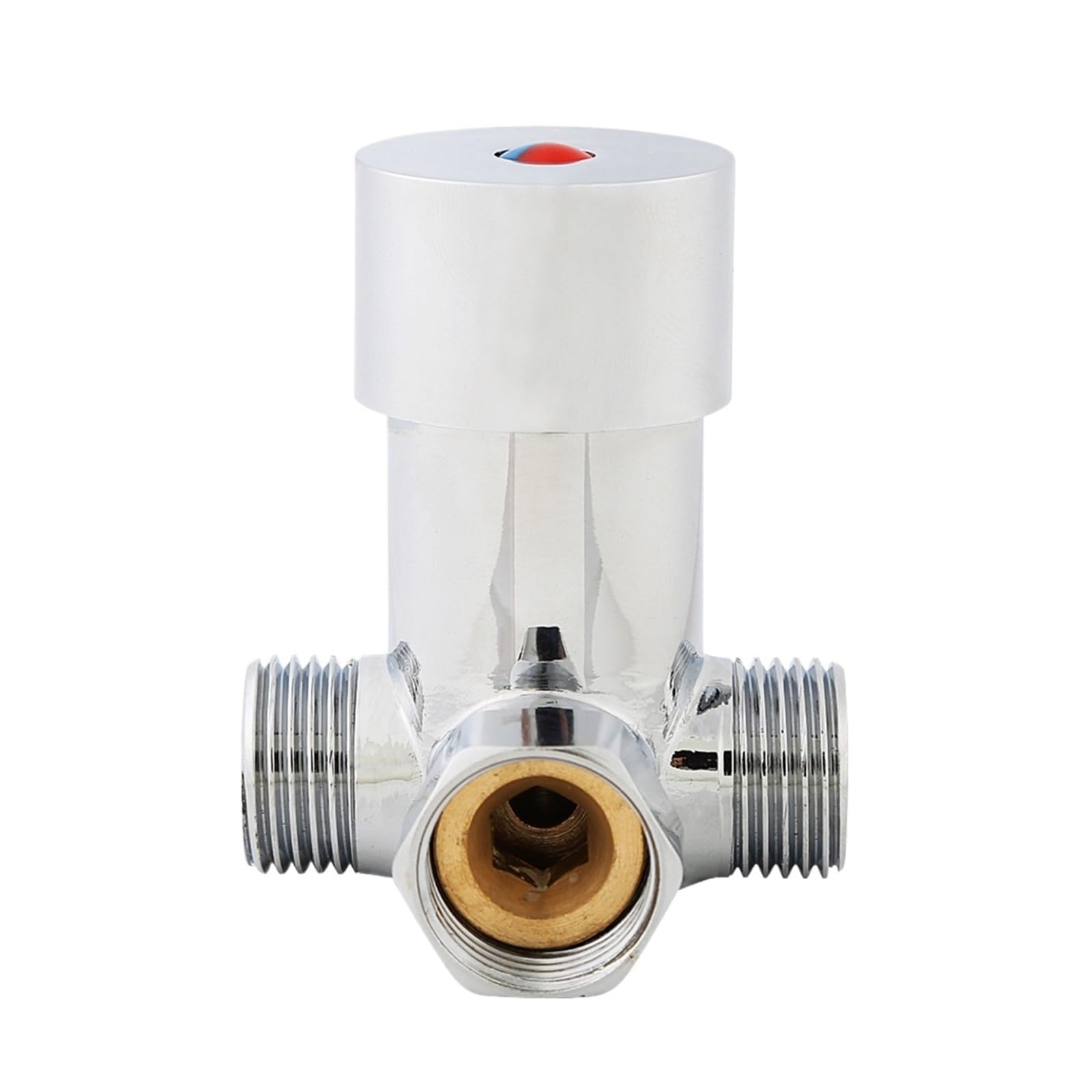 WLBEYZLDD Hot Cold Mixing Valve G1/2 Water Mixer Temperature Control for Automatic Faucet