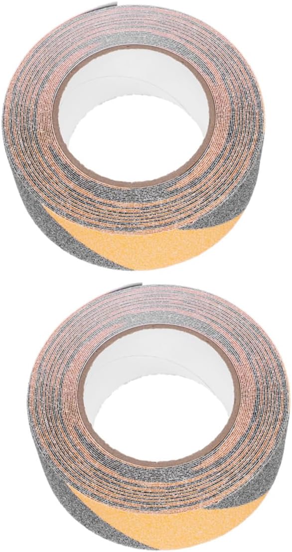 2 Rolls Anti Slip Tape 10m X 50mm Pvc Non Skid Tape Strips for Indoor Outdoor Stairs Steps High Traction