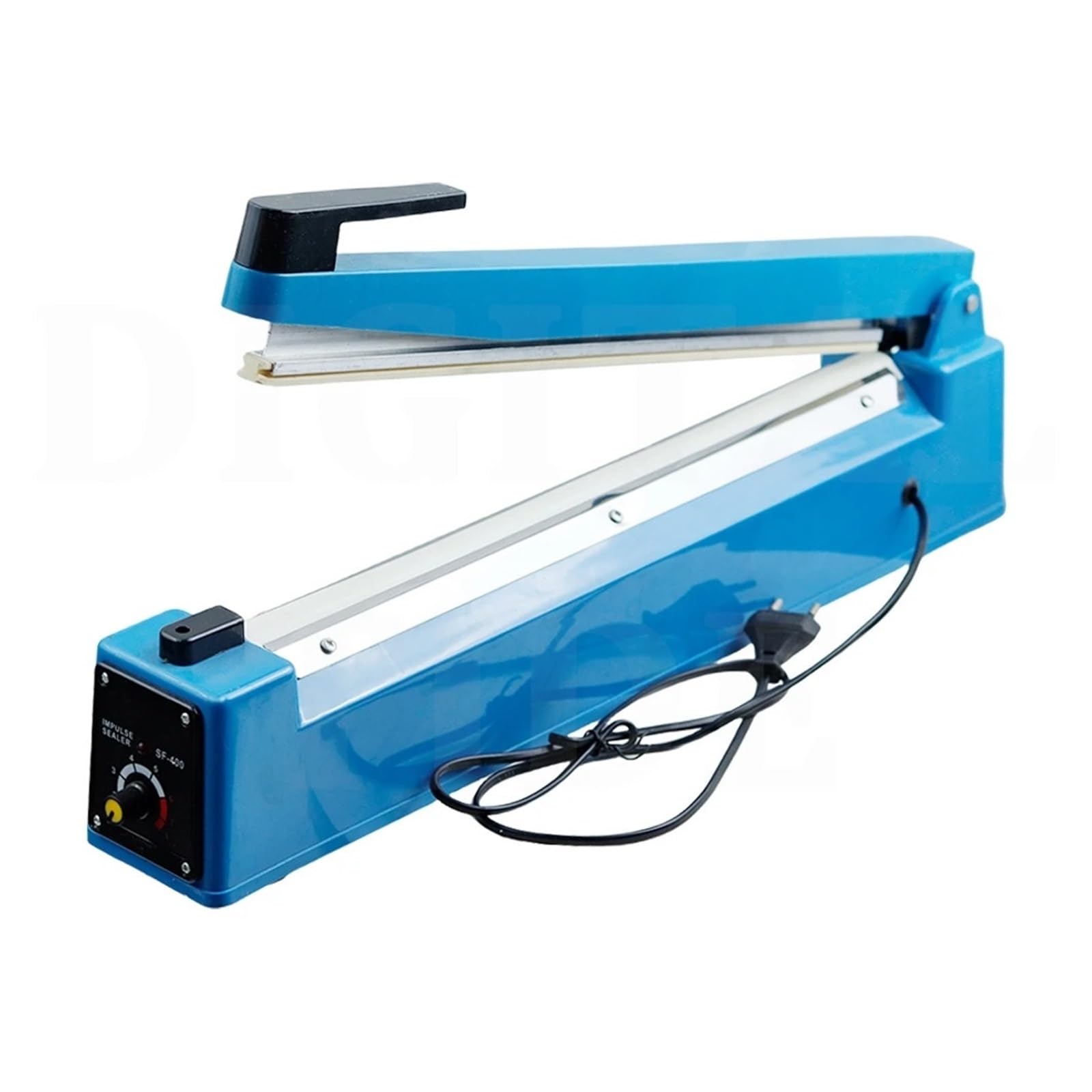 Sellador de alimentos eléctrico a presión manual de 40 cm, máquina de sellado térmico doméstico for bolsas de plástico y papel Kraft, herramienta de cocina. Para bricolaje