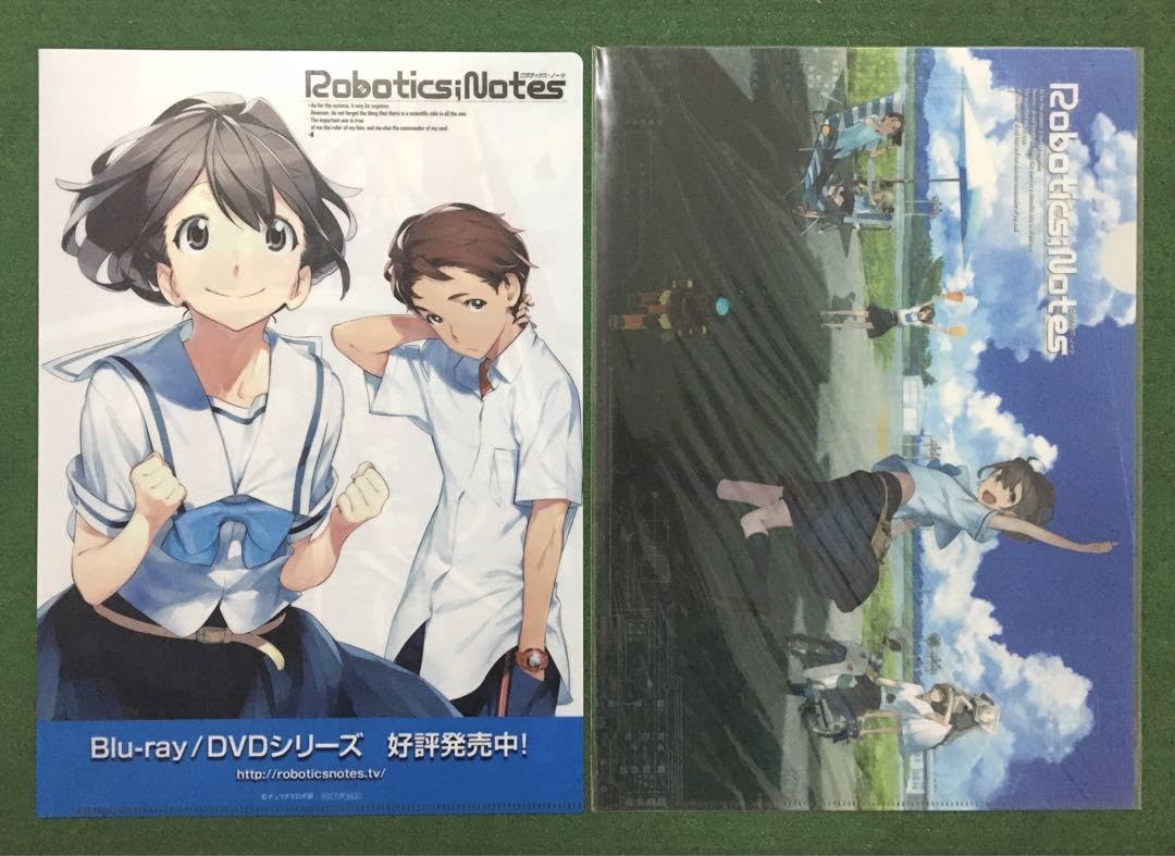 ロボティクス・ノーツ　店頭販促用ポスター 拡張科学ADV「ロボティクス・ノーツ」，10周年記念描き下ろし