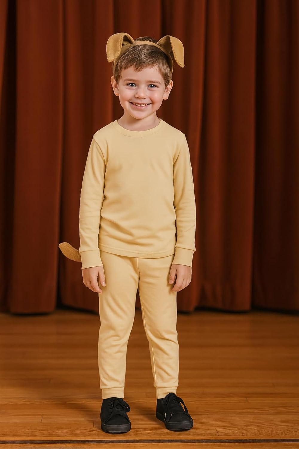 A&J DESIGN Pajamas Set for Kids 2-14 Years, 100% Cotton Solid Color 2 Piece Pjs - Image 3