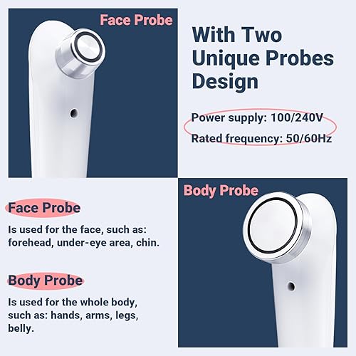 Miniatura 2 de TUMAKOU RF Radiofrecuencia - Máquina de piel facial de radiofrecuencia para cara y cuerpo completo - con 3 niveles de energía y temporizador