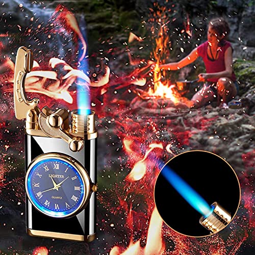 Encendedor Inflable Con Reloj Eléctrico 2 en 1 Rojo miniatura 6