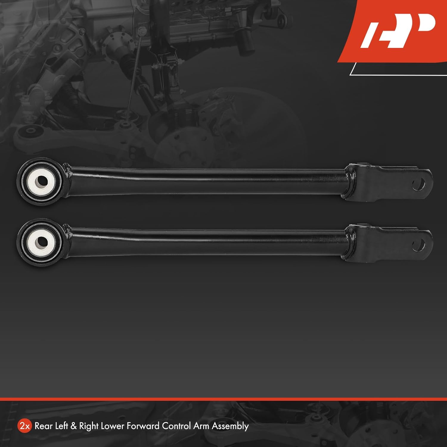 A-Premium 2 x Rear Lower Forward Control Arm with Bushing, Compatible with Dodge Charger 2006-2022, Challenger 2008-2022, Magnum 2005-2008 & Chrysler 300 2005-2022