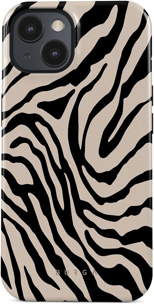 BURGA Unisex Phone Case for iPhone 15 – Dual-Layer Hybrid Design with Shock-Absorbing TPU & Durable Exterior, Scratch-Resistant Finish and Raised Bezel Edge for Screen Protection & Daily Use