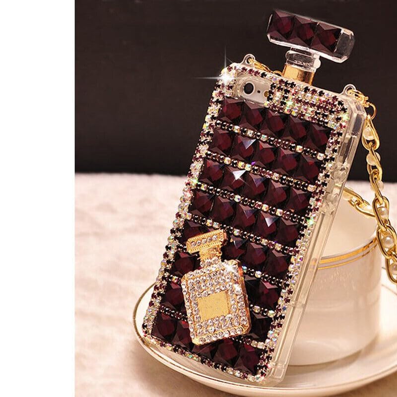 Coque Samsung S21 parfum strass le cadeau glamour idéal violet