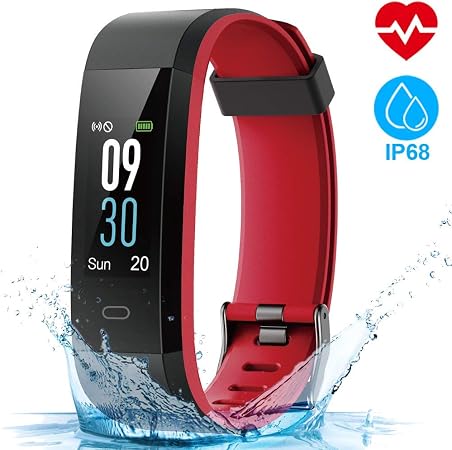 HOMSCAM Orologio Fitness Tracker Fitness Braccialetto Smartwatch  Cardiofrequenzimetro da Polso Donna Uomo Bambini Smart Watch Contapassi  Calorie Impermeabile IP68 per iPhone Huawei Samsung Xiaomi : Sport e tempo  libero