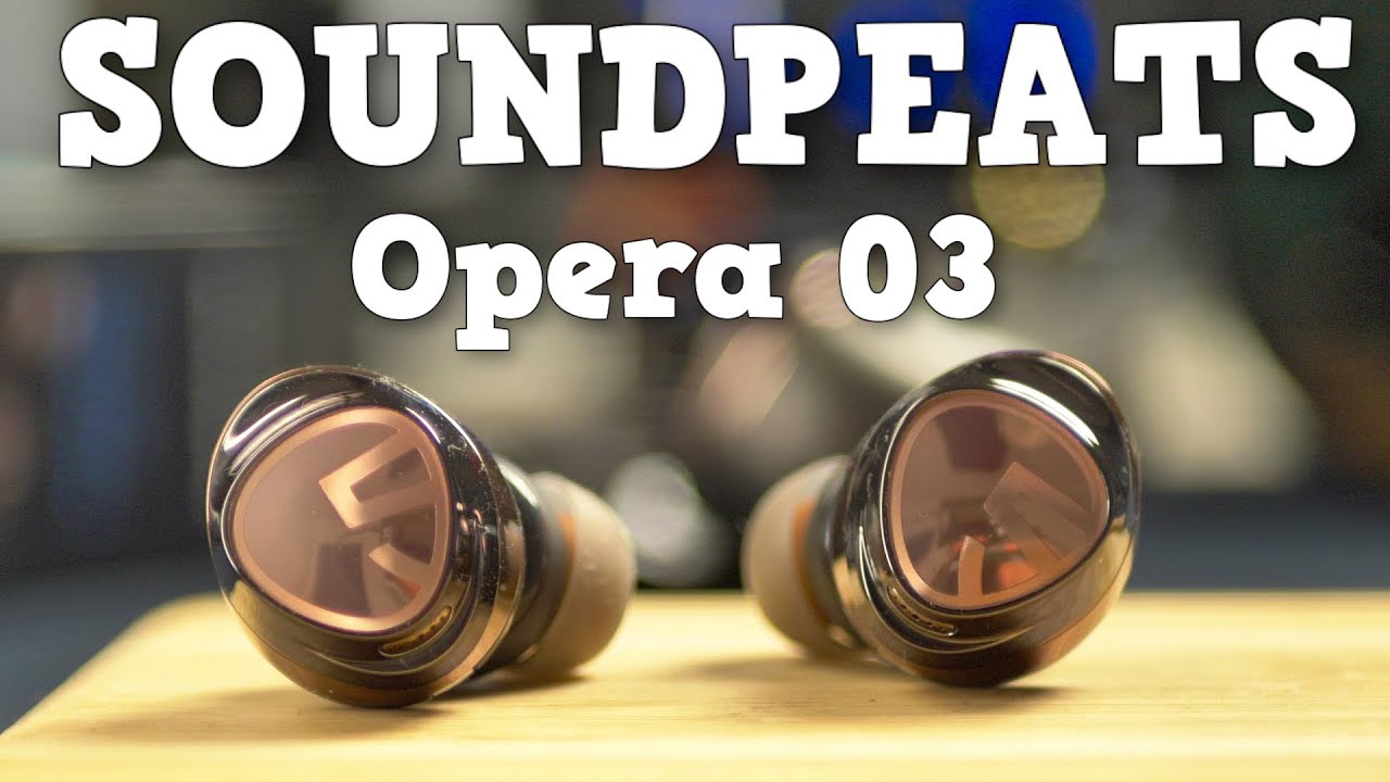 SOUNDPEATS  Opera03  サウンドピーツ　オペラ03 SOUNDPEATS Opera 03 ワイヤレスイヤホン-音の粒が輝く ハイレゾ