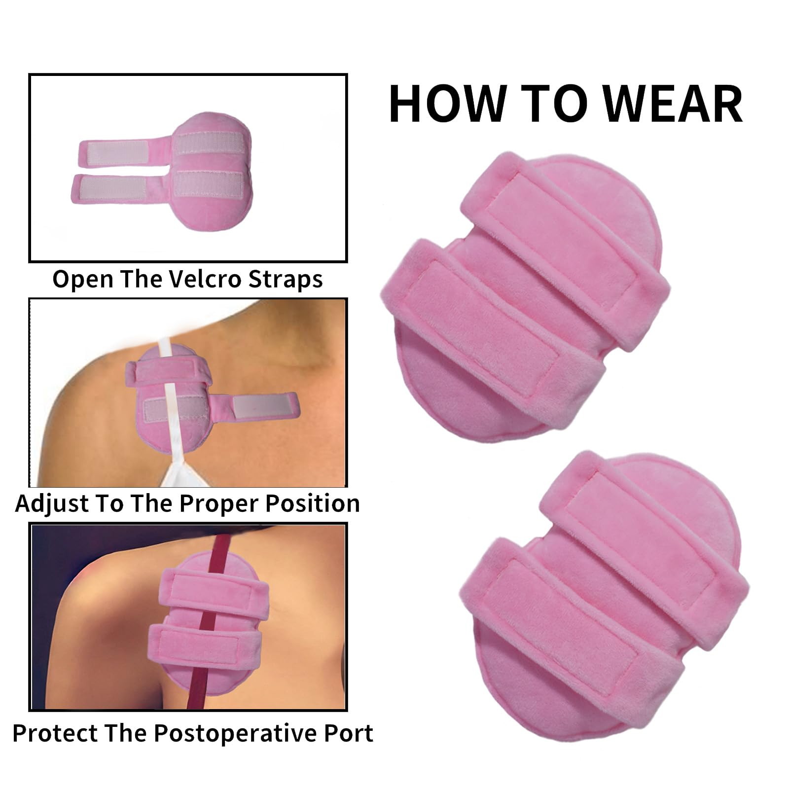 Cuscino Protettivo Per Pacemaker - 11,5x10cm Morbido In Poliestere Per Reggiseno | Post Mastectomia E Chirurgia Seno - Foto 4