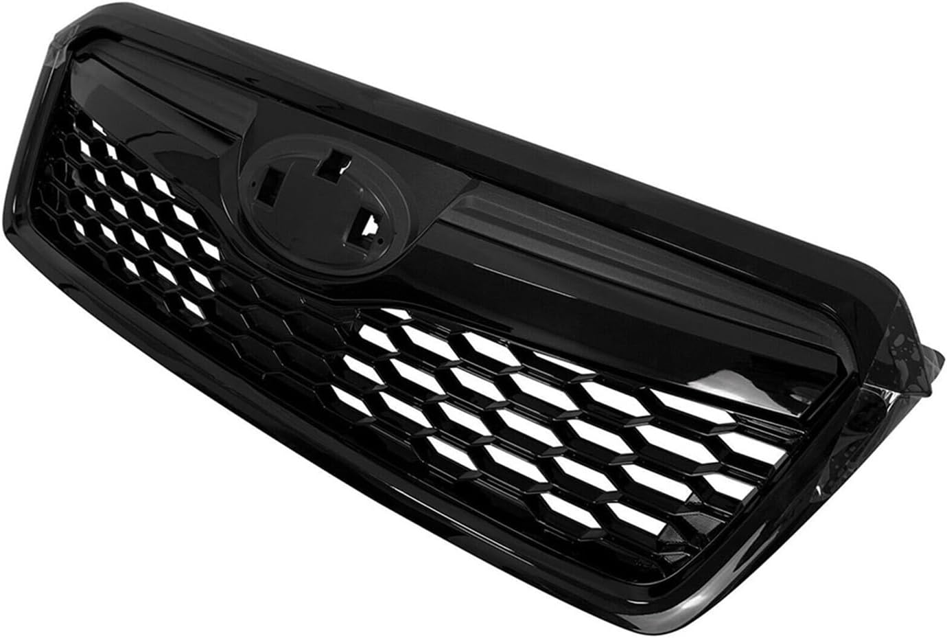 STI ブラックメッシュフロントグリル グロスブラック ABS Sti スタイルフロントグリルメッシュキットスバル