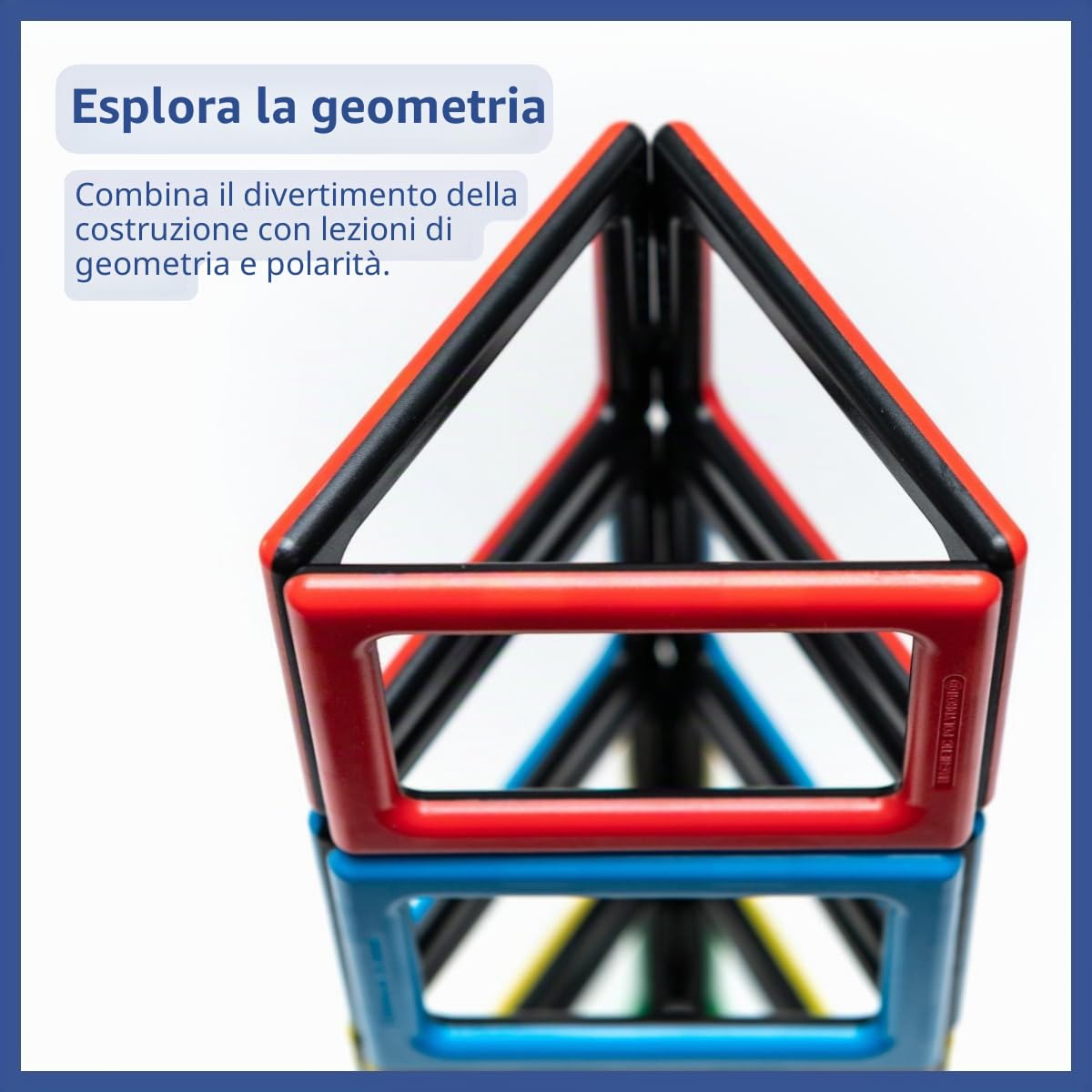 Polydron 50 – 1030 magnetico extra forme set (confezione da 48)