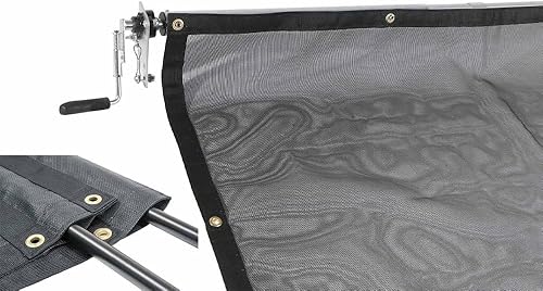 Mytee Products Kit de lona para camiĂłn volquete y remolque con lona de malla de PVC de doble bolsillo de 6 x 14 pies, sistema de lona de camiĂłn Mytee Products Kit de lona para camiĂłn volquete y remolque con lona de malla de PVC de doble bolsillo de 6 x 14 pies, sistema de lona de camiĂłn