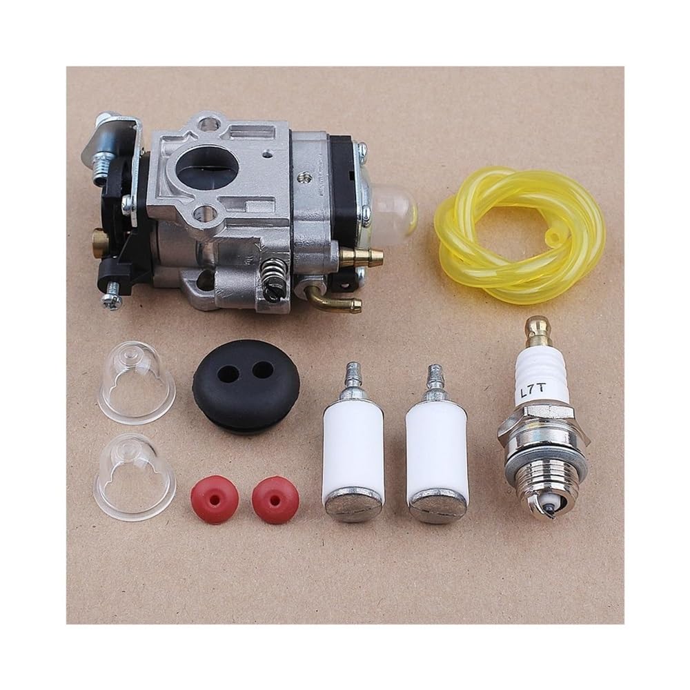 Kit de carburador apto for 43cc 47cc 49cc 50cc 52cc CG430 CG520 BC430 BC520 40-5 desbrozadoras de motor de 2 tiempos