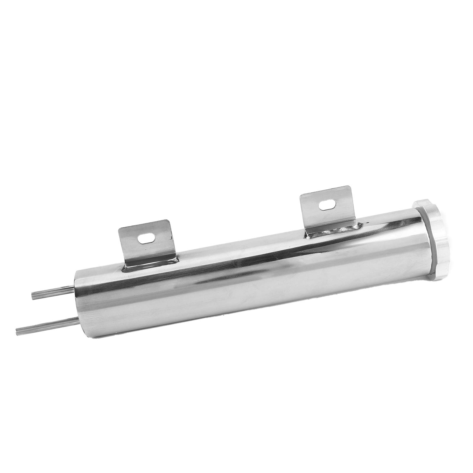 Serbatoio Di Recupero In Acciaio Inox Per Radiatore – Vaso Di Espansione Universale Da 2x10 Pollici (51x254 Mm), Con Staffe E Viti, Per Hot Rod E Motori Classici - 3