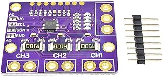 INA3221 Triple-Channel Module High-Side Measurement Shunt Current Bus Voltage Monitor with I2C and SMBUS Compatible Interface