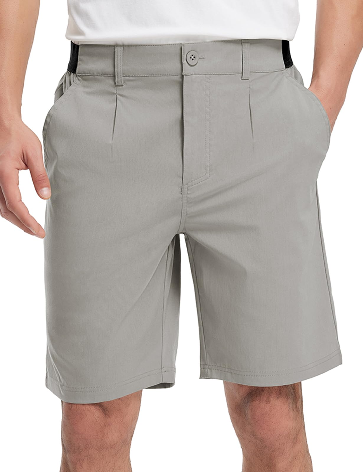 Short Social Masculino TBMPOY 9 Polegadas - Cintura Elástica Golfe