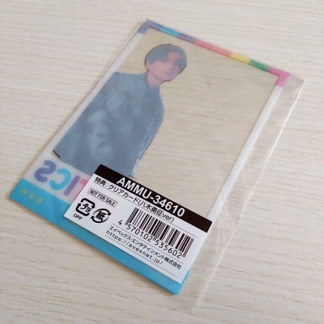 FANTASTICS 八木勇征 クリアカード FANTASTICS 八木勇征 クリアカード - メルカリ