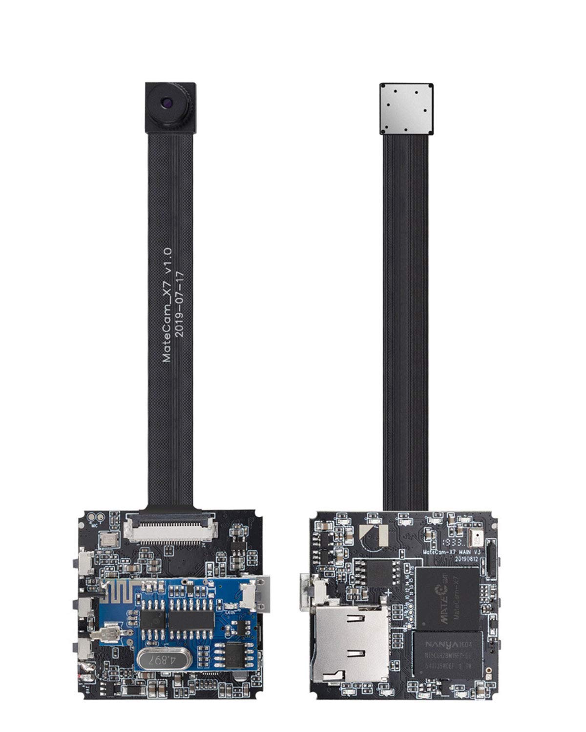 3Cboutique Real 4K UHD 13mp Mini Hidden Spy Camera DIY Magnetic Pinhole Recorder Smallest Surveillance Security Cameras with App Nanny Cam For Indoor & Outdoor