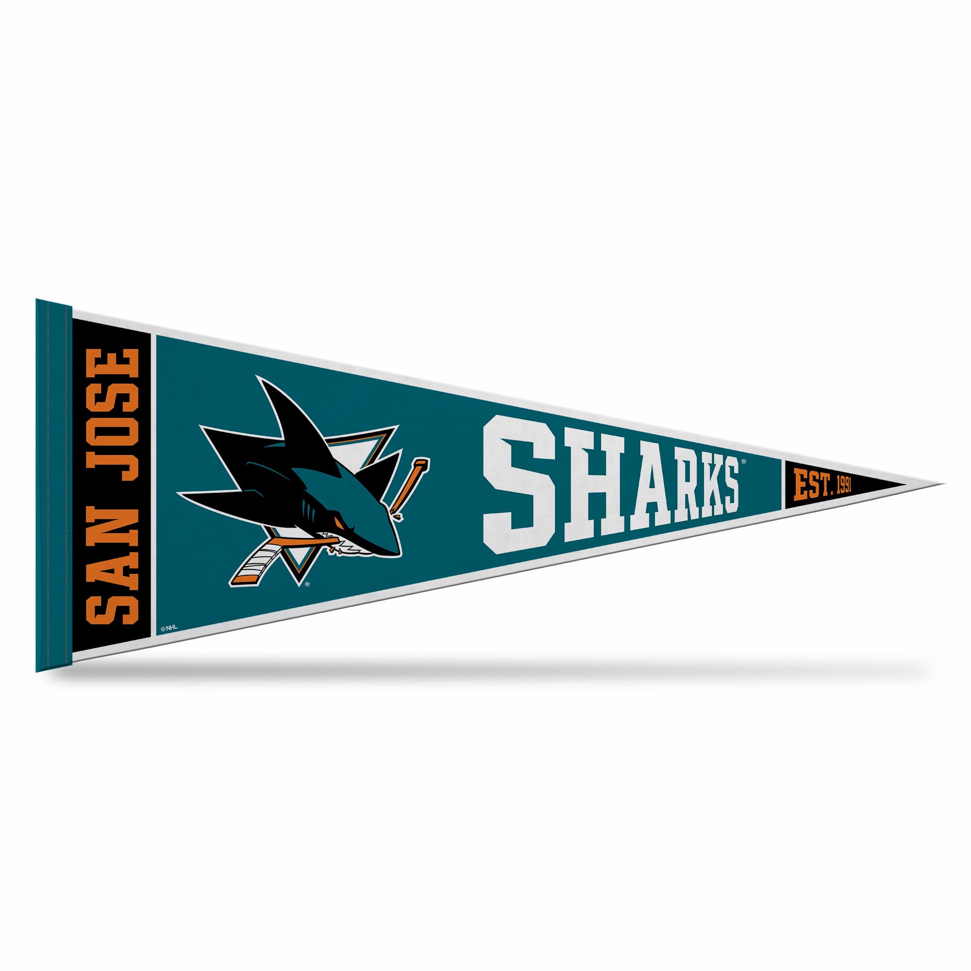 Rico Industries NHL Hockey 12" x 30" Felt Wall Décor Pennant - Great for Home/Bed Room/Man Cave Décor