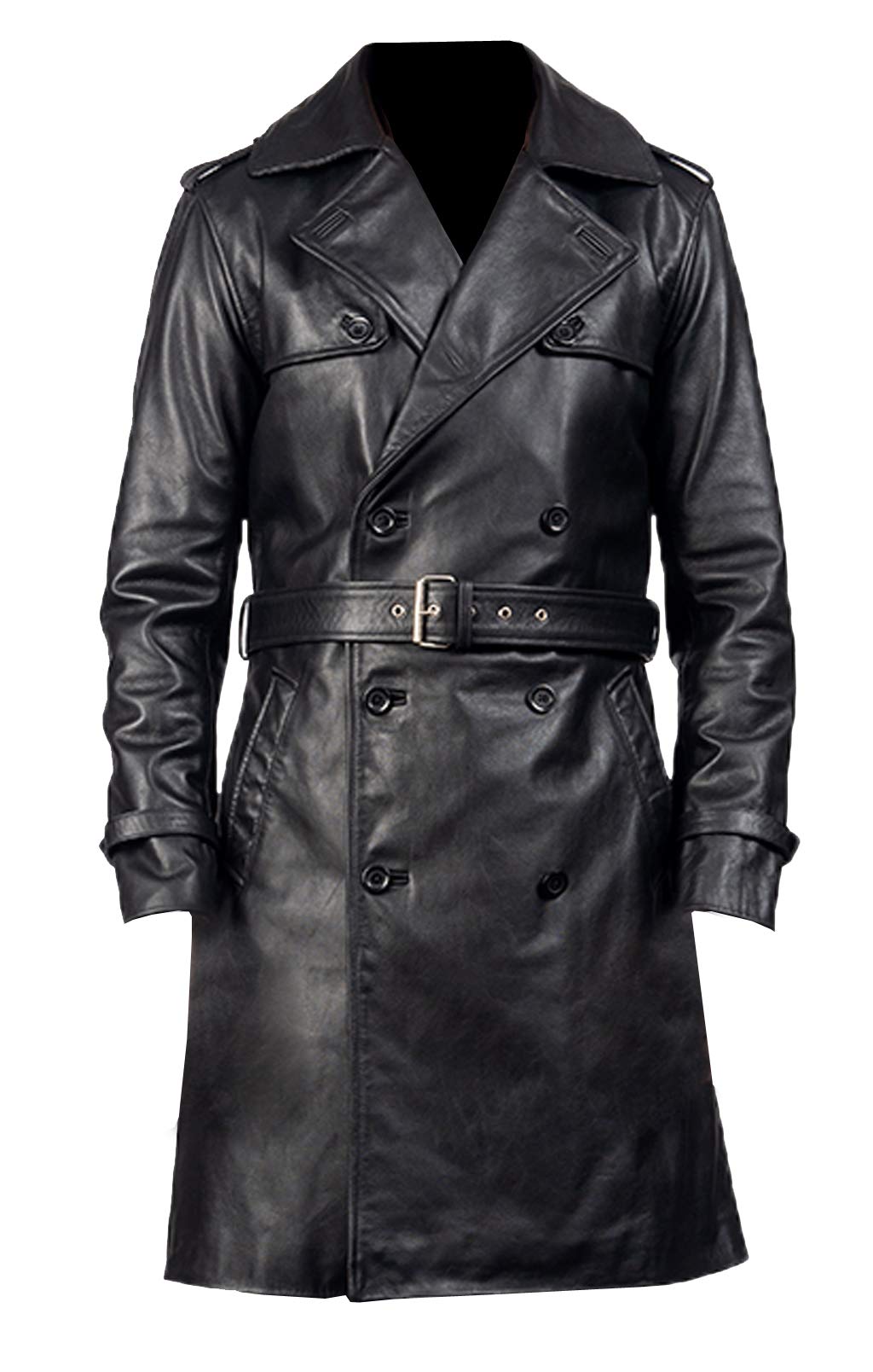 TYR SLICK SKIN ロングジョン メンズ　Lサイズ ブラック Amazon.com: Takitop Jackalious Black Trench Coat Real Lambskin