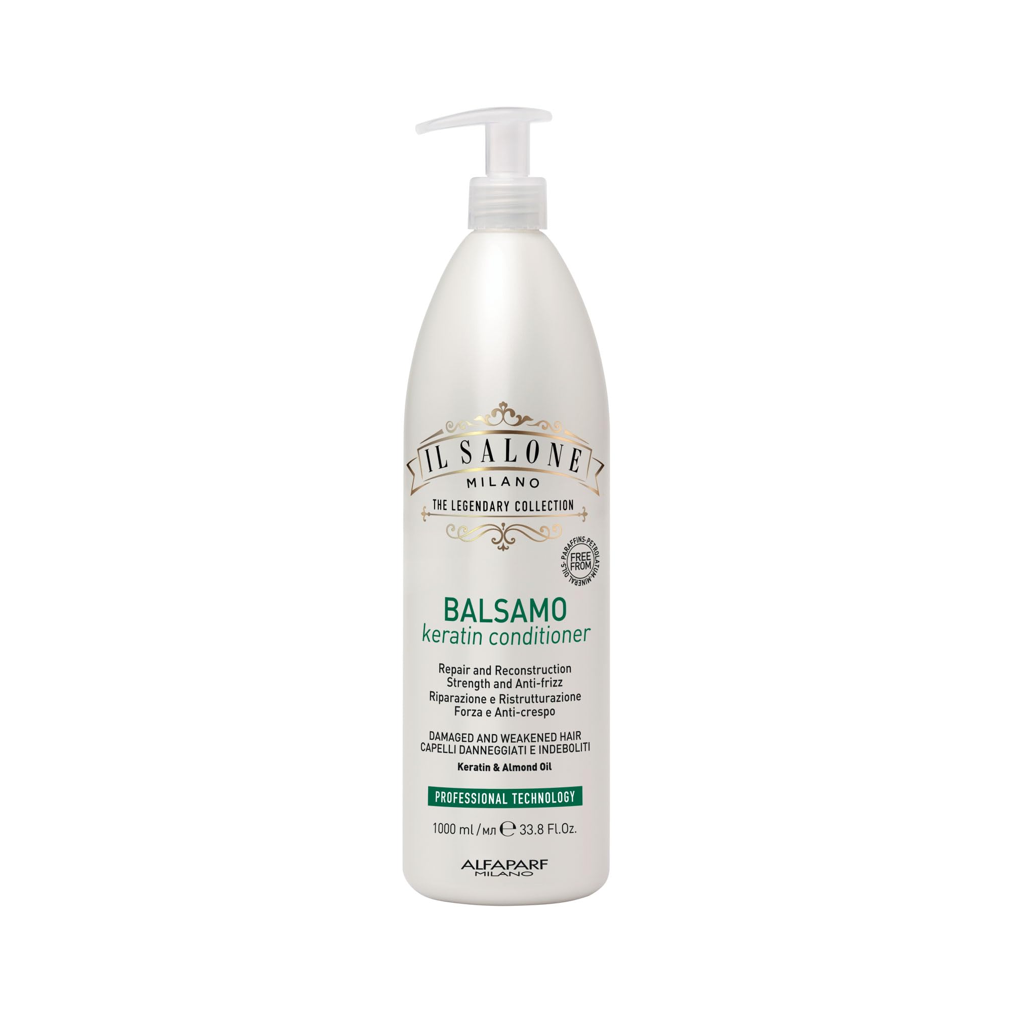 Alfaparf Milano Il Salone Milano Keratin Conditioner for Damaged Hair 1000 ml
