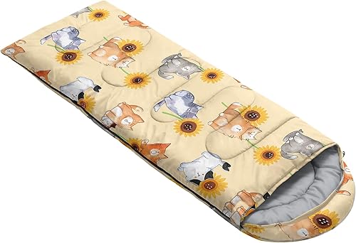 Miniatura 3 de BSNTHO Camping Sleeping Bags,3 Season Warm & Cool Weather,Lightweight,Waterproof Sleeping Bags for Adults & Kids,Traveling,and Outdoors,Camping Gear