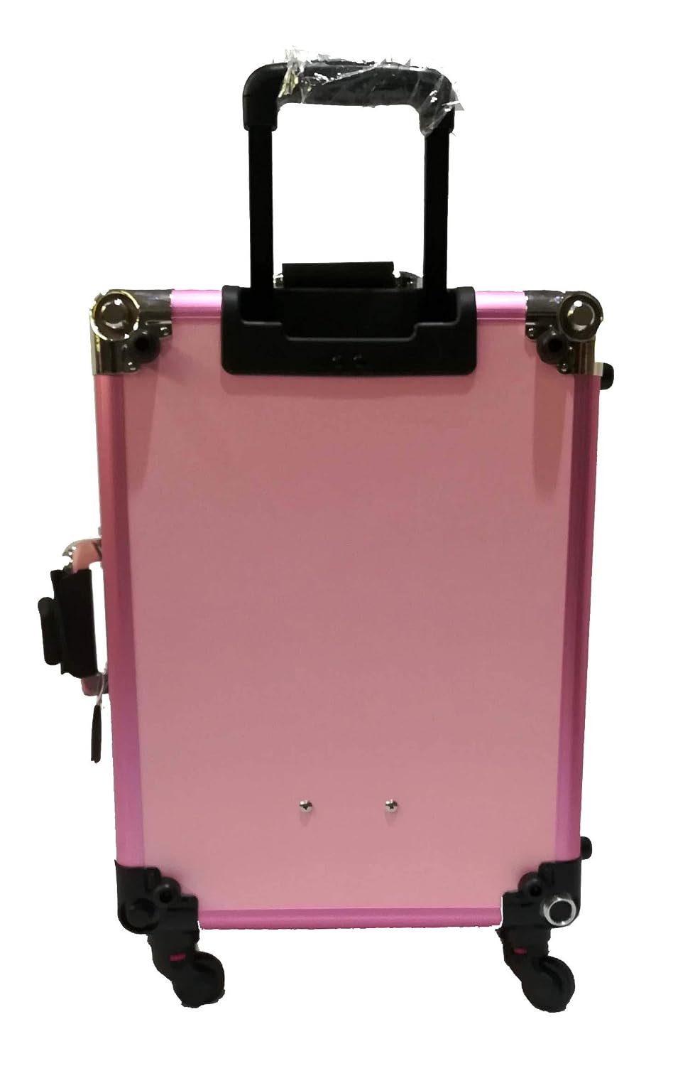 Amazon.com: Jula Vance - Maleta de maquillaje con luces incorporadas y 3  colores de luz y ruedas Omni-Direction iluminadas, organizador de  cosméticos de viaje, carrito de artista profesional, M