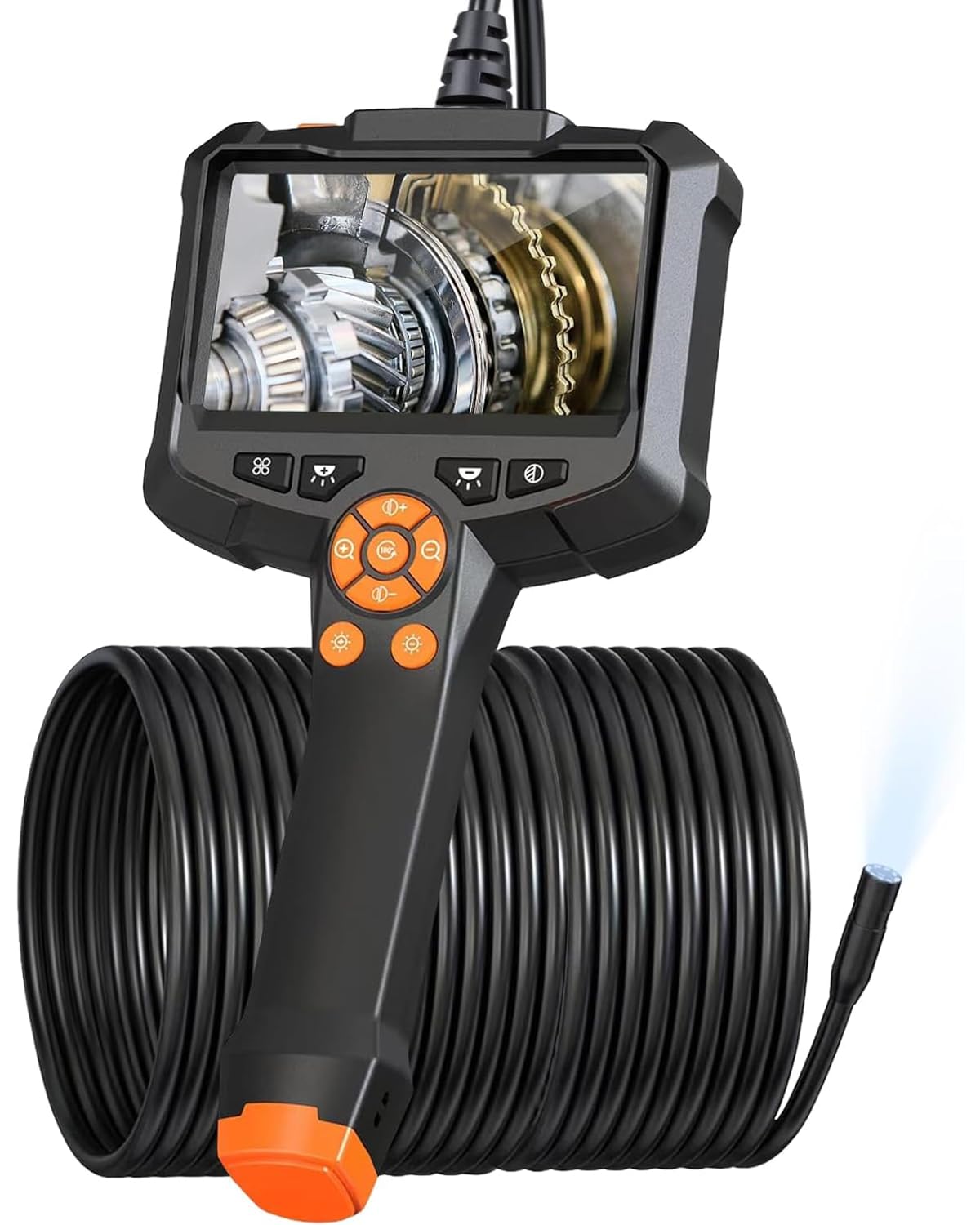 AOPICK Endoscope Inspection Camera with 4.3-inch screen and flexible cable