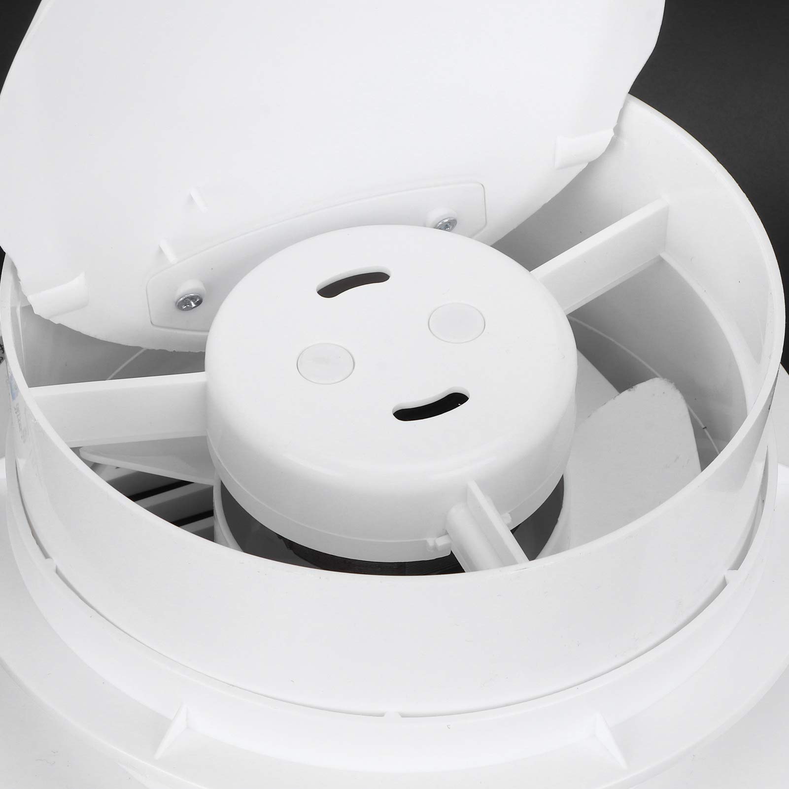 Rengue Extractor de Pared, Ventiladores de Baño de 7 Aspas, Ventilación de Velocidad Variable para Garaje, Sótano, Cocina y Baño Extractor de Pared, Material ABS, Nan (4 pulgadas (102 mm de diámetro