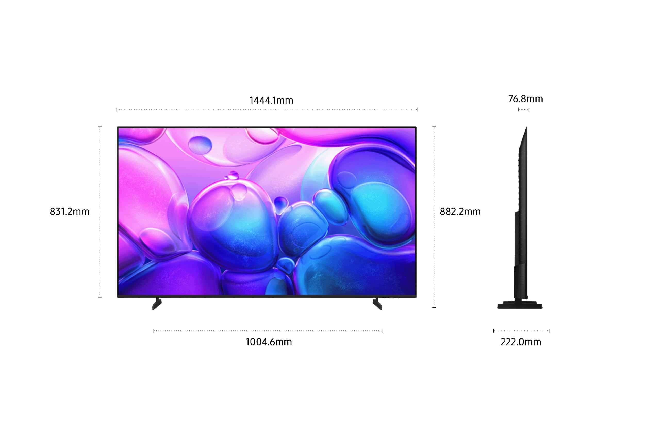 Samsung TV 65 Pulgadas QLED Q6F 4K Smart TV con Vision AI, 100% Volumen de Color con Quantum Dot y más de 500 Canales