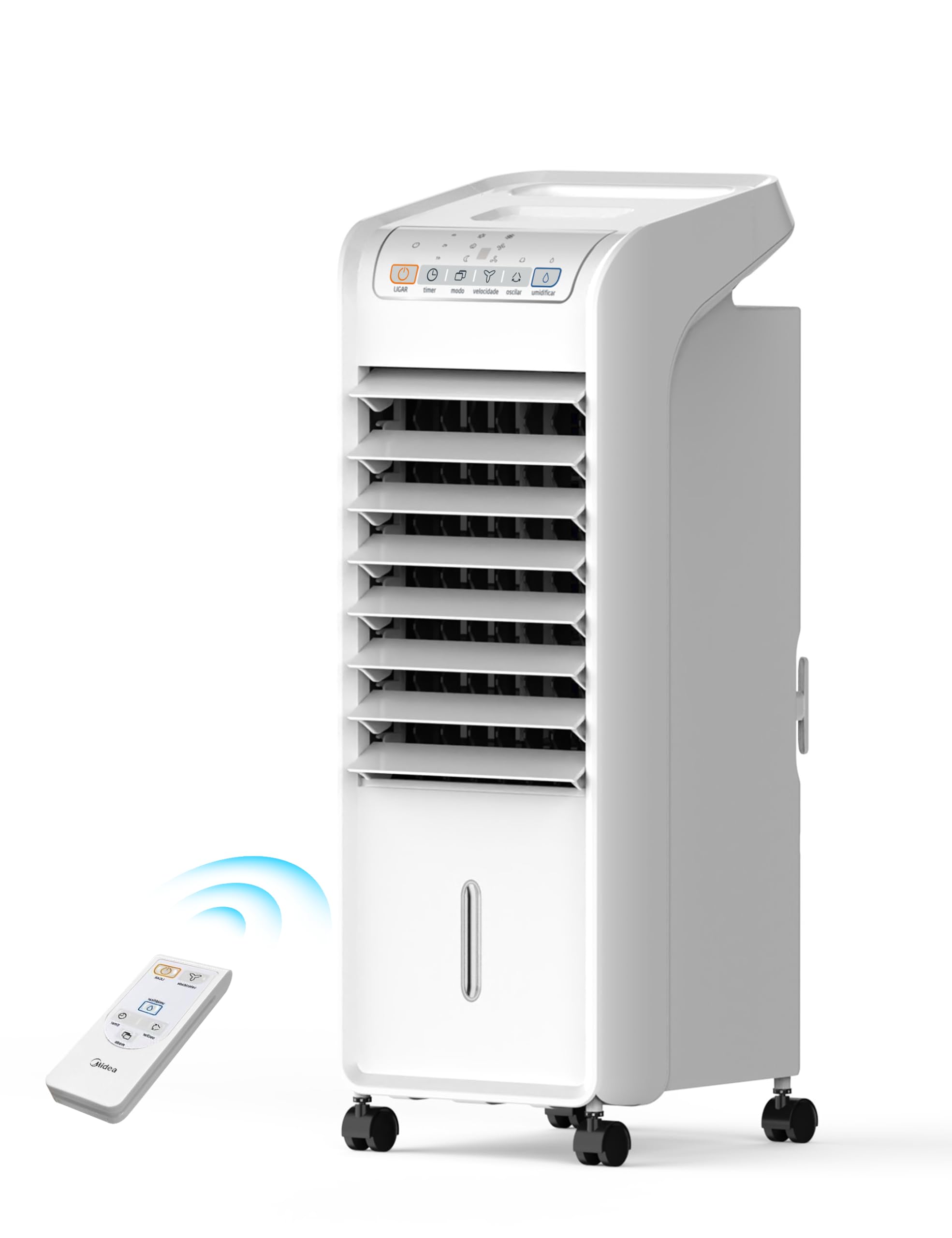 Climatizador de Ar Frio, 60W, 4,5L, Midea Branco 127V, AKAF1 | Amazon ...