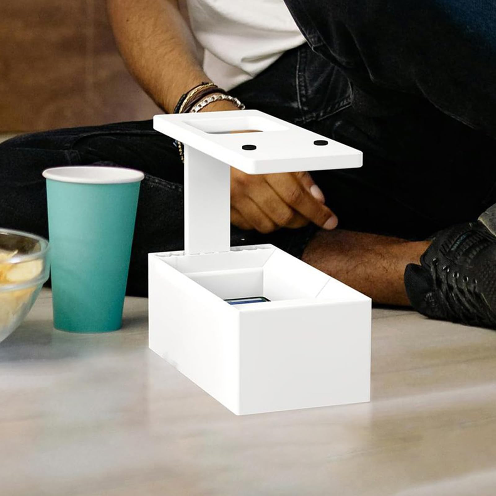 Supporto Per Scanner Di Carte Stampato In 3D Per Adattamento Preciso | Portascanner Per Carte Di Dimensioni Standard Adatto A Serata Di Raduno Festa Casa Bambini Studenti Collezionisti