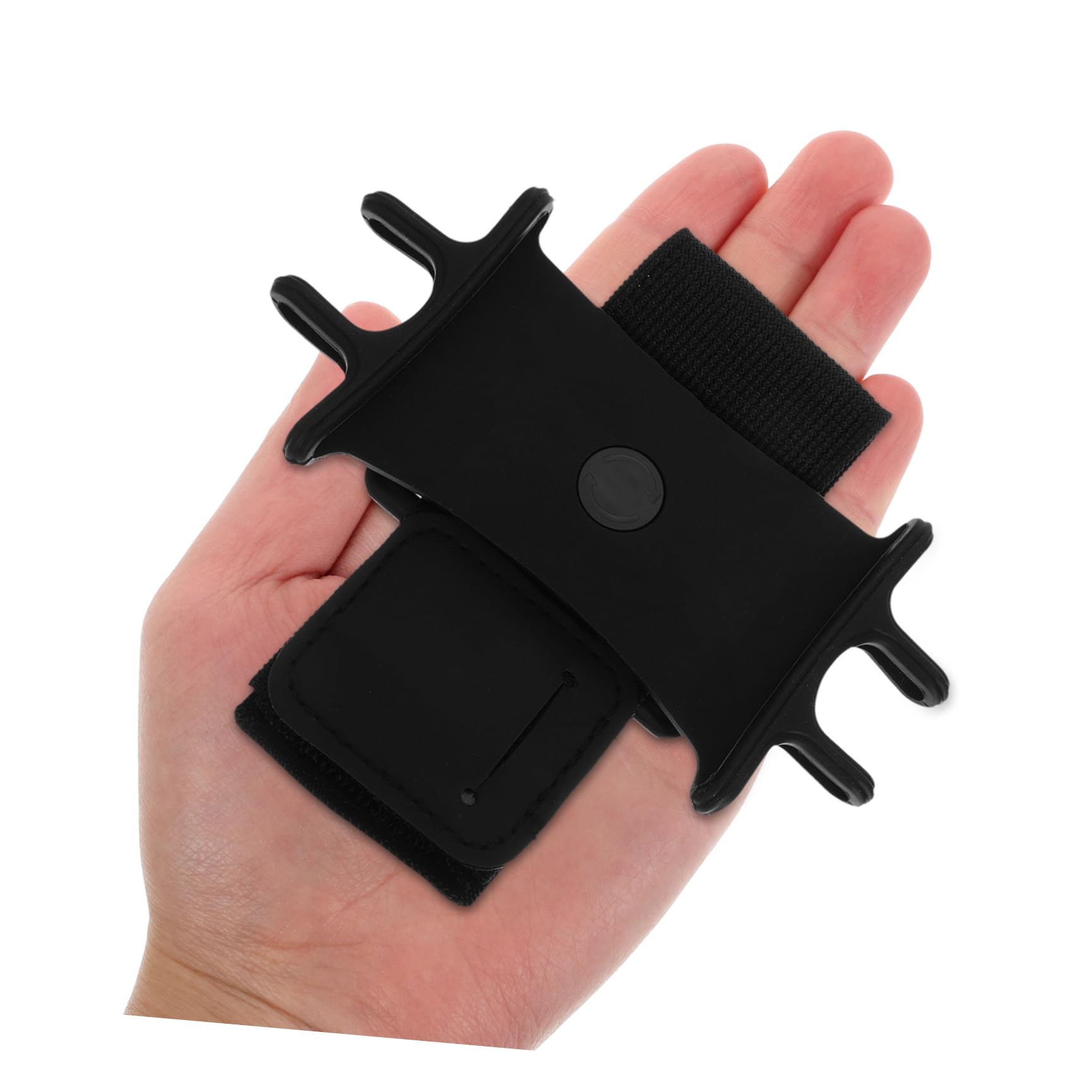 SHINEOFI 16 Pezzi Braccialetto Del Cellulare Fascia Da Braccio Per Telefono Per Correre Braccio Porta Telefono Cinturino Da Polso Telefonico Cordino Per Telefono Mano Nero Gel Di Silice