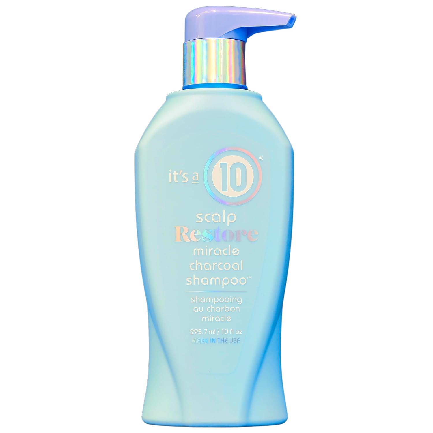 It's a 10 Scalp Restore Miracle Charcoal Shampoo 10 Oz