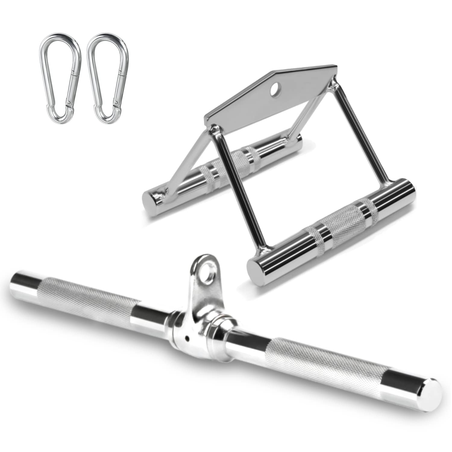 A2ZCARE Combo Tricep Press Down Cable Attachment - Cable Machine Accessories for Home Gym with Multi Option