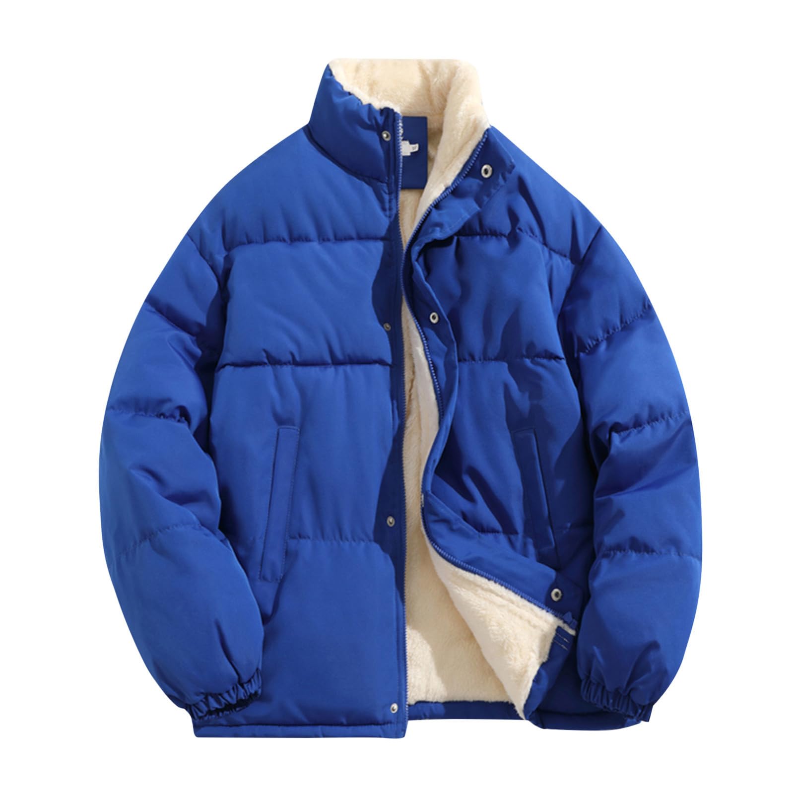 TYUIOP Giacca Trekking Offerte Lampo Del Giorno Giacca A Vento Uomo Leggera Parka Invernale Da Uomo In Velluto A Coste Con Colletto Alla Coreana Cappotto Imbottito In Cotone Streetwear Spesso Caldo