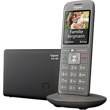Gigaset CL660HX DUO - 2 design DECT-Mobilteil mit Ladeschale - Fritzbox-kompatibel ...