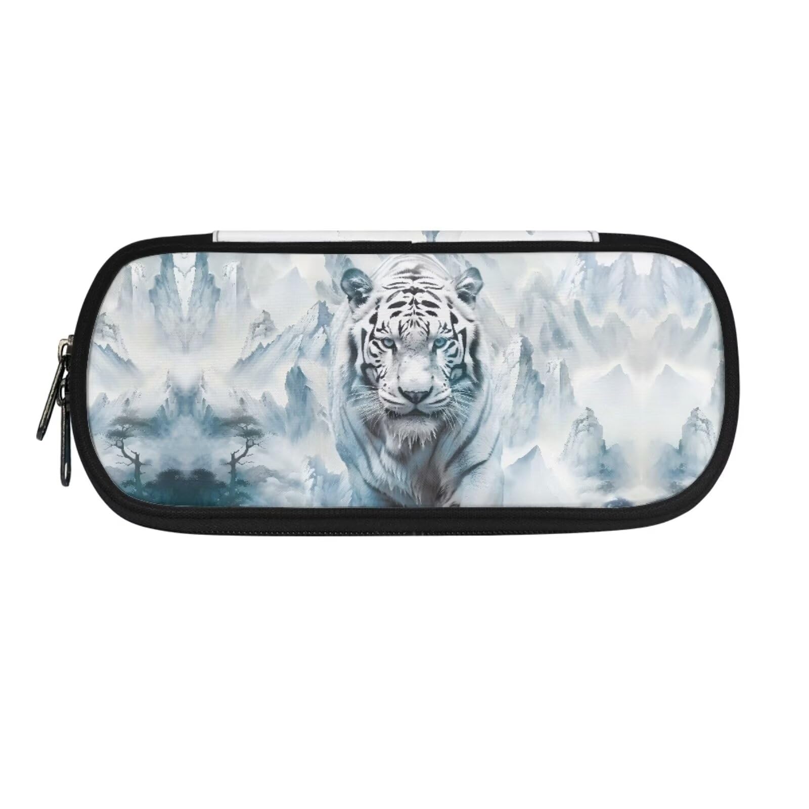 Belidome Tiger Pencil Case for Girls Boys Large Capacity Pen Pouch Office School Stationery Supplies — image 1