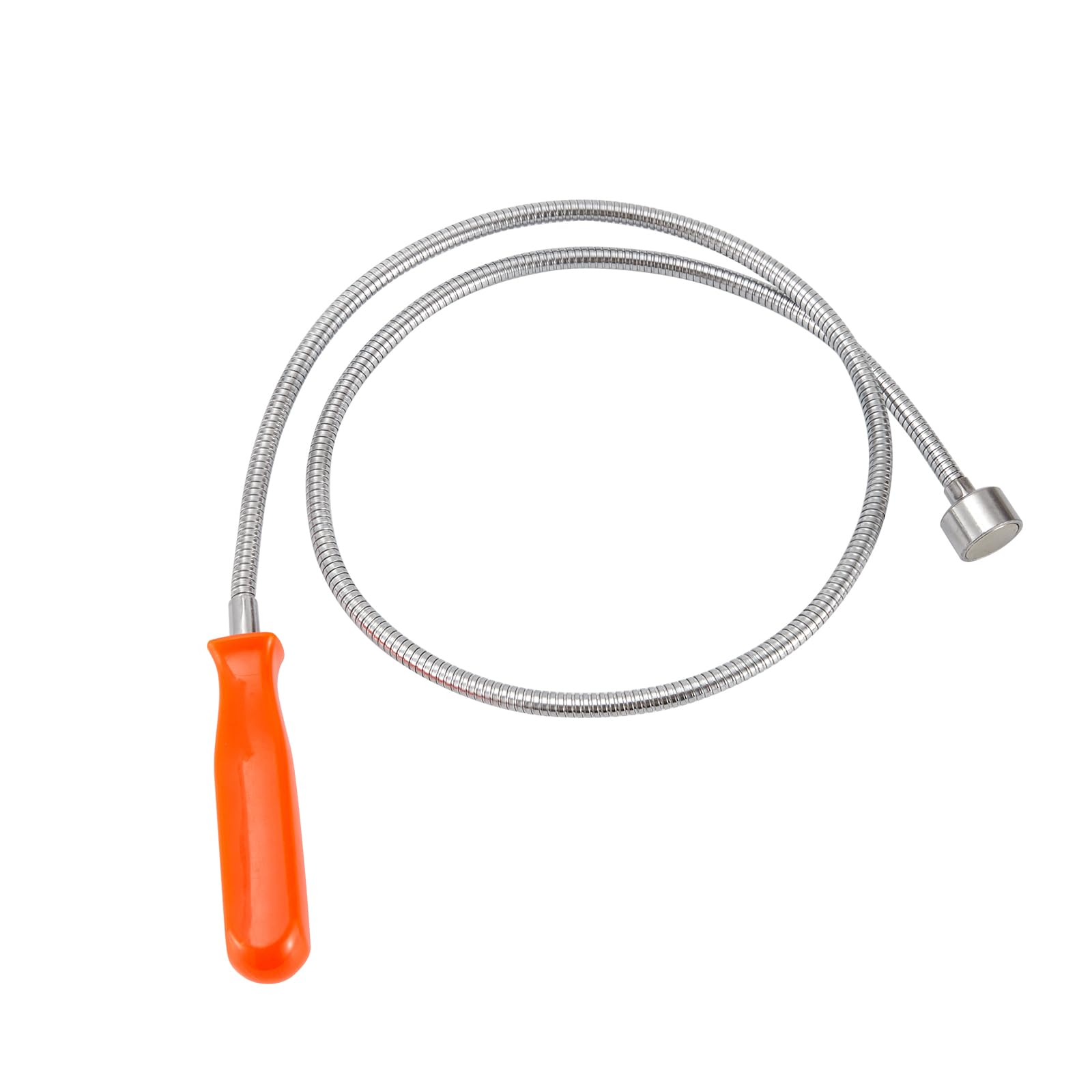 Flexible Arm Longer Magnetic Pick up Tool - 20LB Pull Force,44”Long,Bendable Magnet Sweeper Stick,Long Flexible Retriever Stick,Gift for Home or Auto Men Women Husband Birthday Father's Day,Christmas