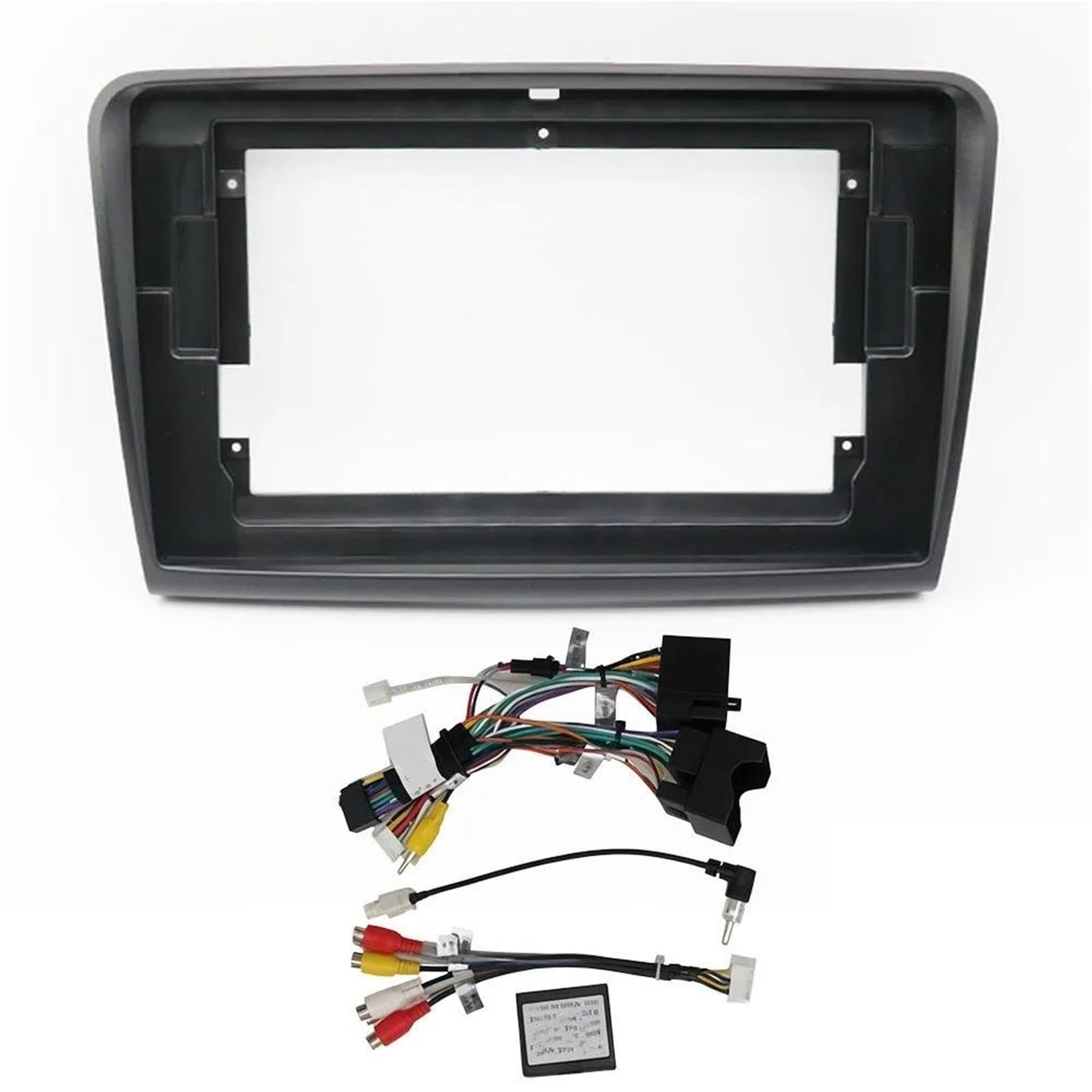 Marco de radio de coche Tablero Radio Coche Android 2DIN 10 Pulgadas Para Skoda Para Superb 2009-2013 Decodificador CANBUS Marco Instalación Estéreo(Frame set)