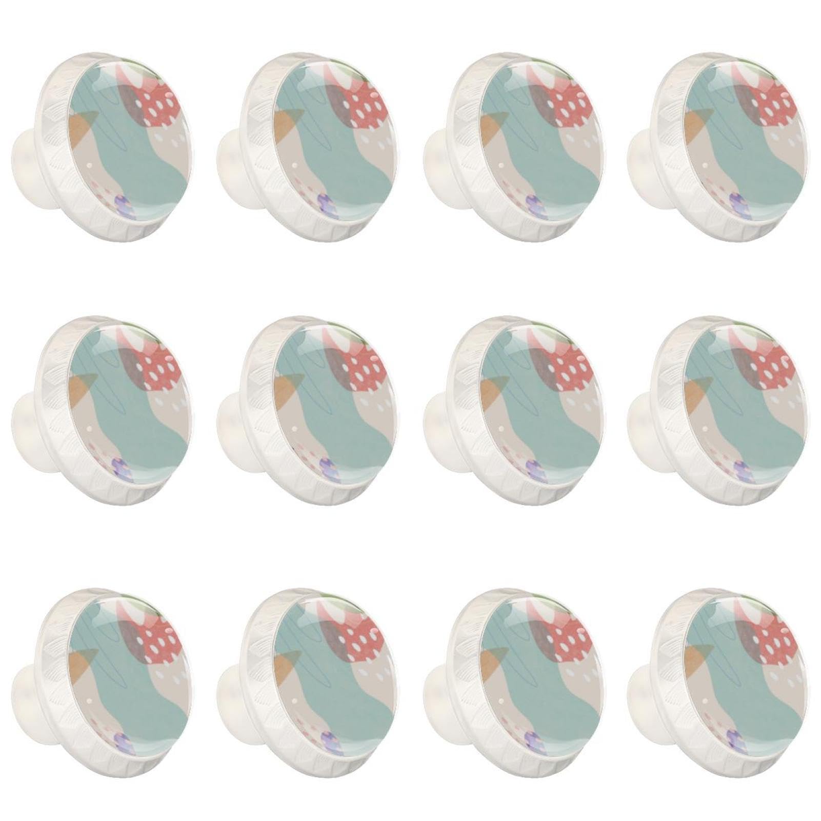 Boutons de tiroir en cristal transparent pour remplacer vos poignées abîmées