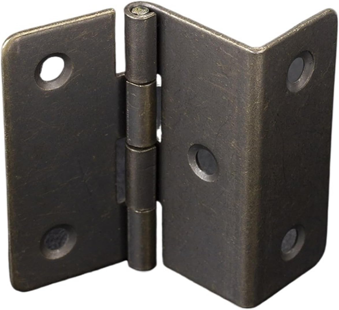 1pc Antique Bronze Color Iron 2" Hinge for Furniture Door Open 270 Degree Furniture Hinge with Free Screws