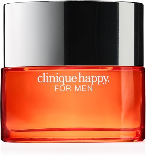 Clinique Happy For Men Eau de Toilette Cologne Spray | Notes of Kaffir Lime + Mandarin | Cologne for Men, 1.7 Fl Oz