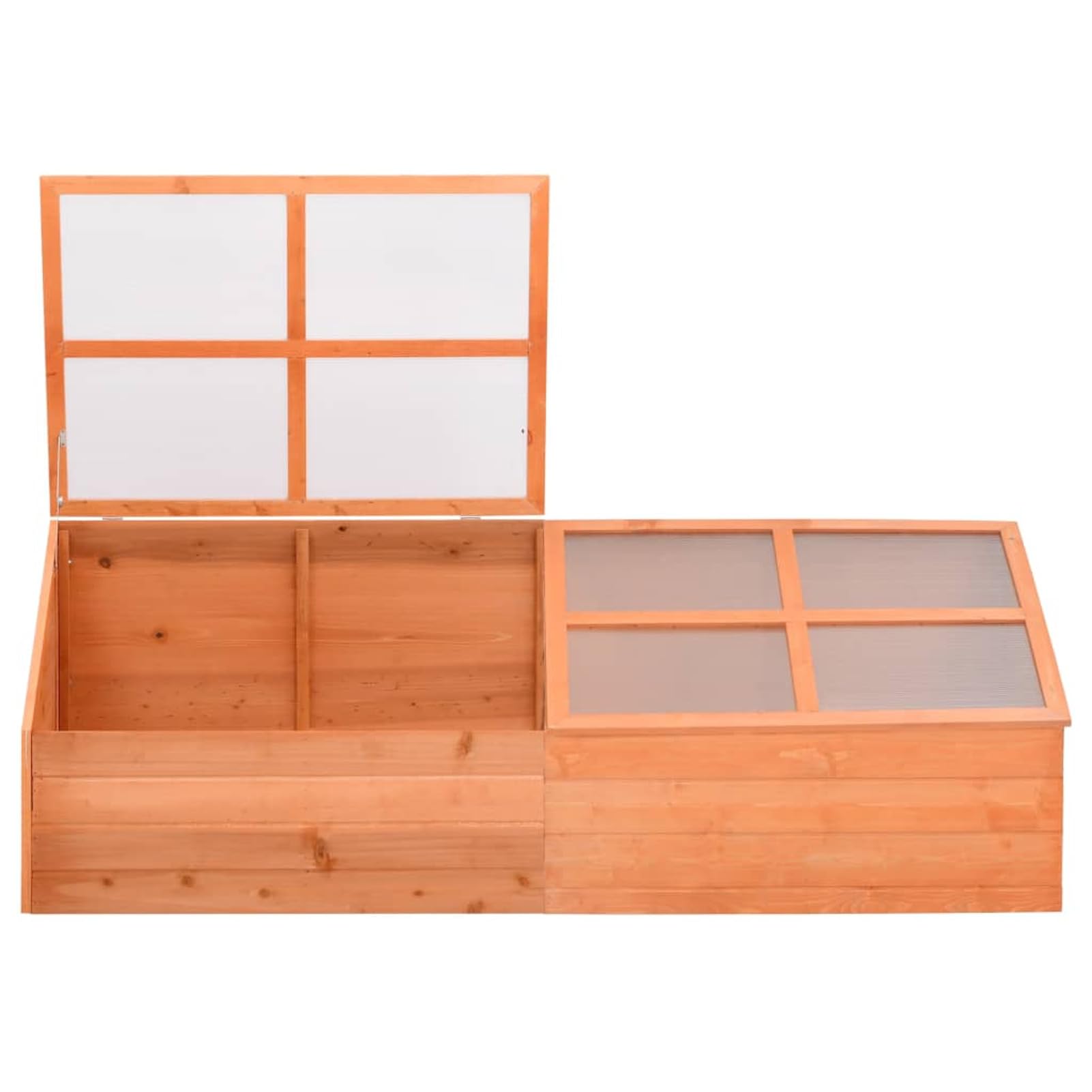 LAPOOH Serra in Legno 180x57x62 cm,Prato e Giardino,Giardinaggio,Serre-170648