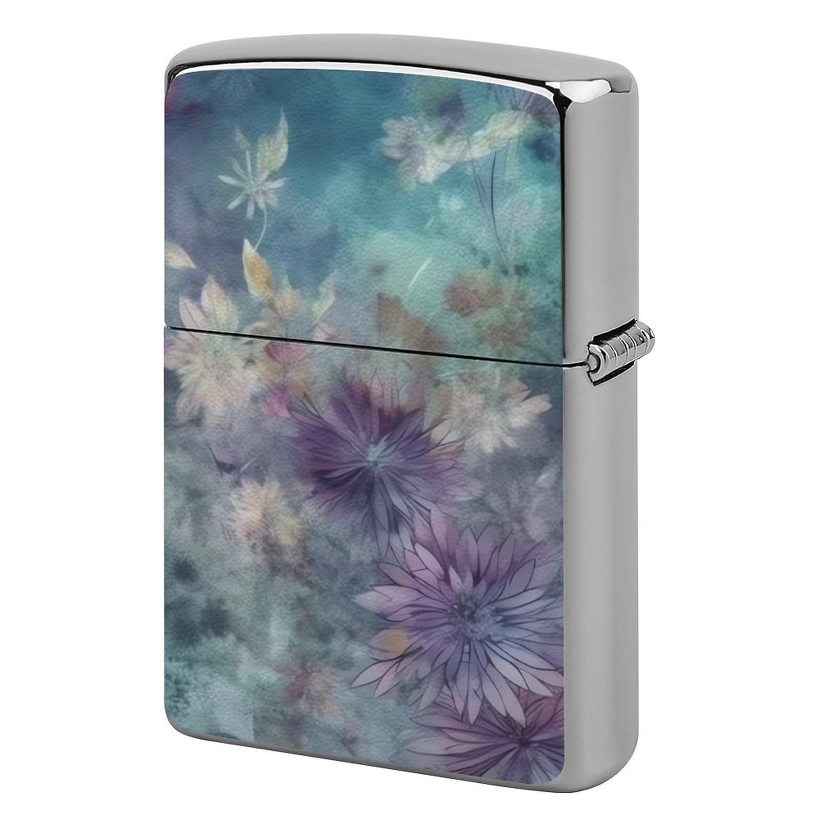and Green Lighter Case for Men, Personalized Lighter Cover for Valentine's Day Gifts, Flip-Top Lighters Shell for Outdoor, Portable Lighters Protective Sleeve